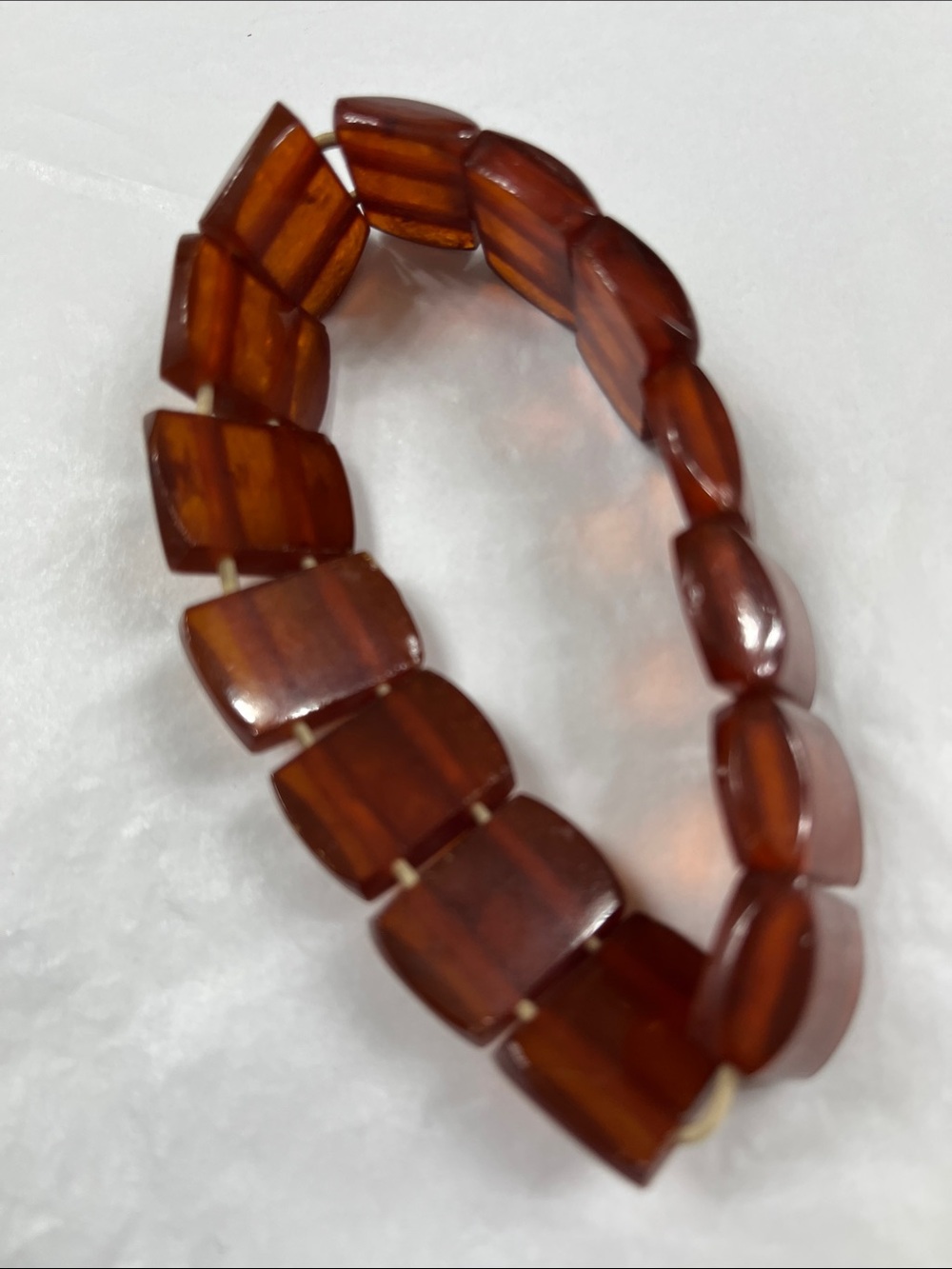 Baltic Amber Rectangular Beads - Picture 7 of 7